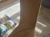 Grajewo ogłoszenia: Sprzedam uzywany stol nierozkładany i 8 krzeseł jedno ma... - zdjęcie